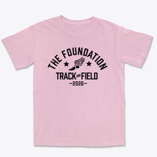 The Foundation School Incorporated Track and Field Premium Heavyweight T-shirt