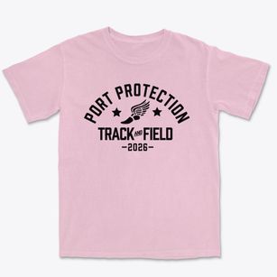 Port Protection Elementary School Track and Field Premium Heavyweight T-shirt