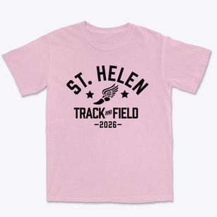 St. Helen Catholic School Track and Field Premium Heavyweight T-shirt