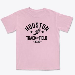 Houston Senior High School Track and Field Premium Heavyweight T-shirt