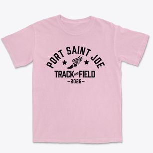 Port Saint Joe Middle School Track and Field Premium Heavyweight T-shirt