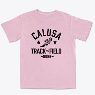 Calusa Elementary School Track and Field Premium Heavyweight T-shirt