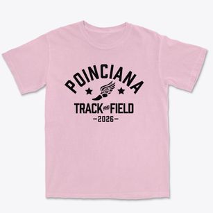 Poinciana Elementary School Track and Field Premium Heavyweight T-shirt