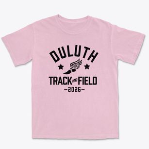 Duluth High School Track and Field Premium Heavyweight T-shirt