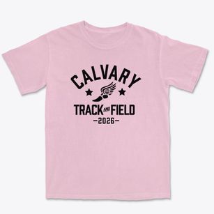 Calvary By The Sea School Track and Field Premium Heavyweight T-shirt