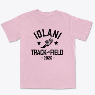 Iolani School Track and Field Premium Heavyweight T-shirt