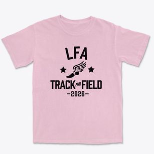 Lake Forest Academy Track and Field Premium Heavyweight T-shirt