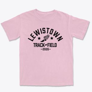 Lewistown Elementary School Track and Field Premium Heavyweight T-shirt