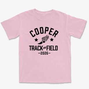 Cooper Primary School Track and Field Premium Heavyweight T-shirt