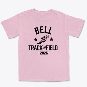 Bell Elementary School Track and Field Premium Heavyweight T-shirt