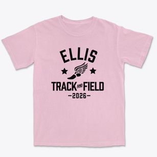 Ellis Elementary School Track and Field Premium Heavyweight T-shirt