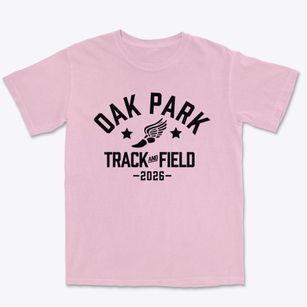 Oak Park Academy Track and Field Premium Heavyweight T-shirt
