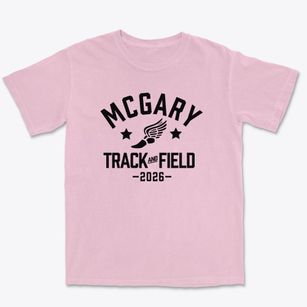 Mcgary Middle School Track and Field Premium Heavyweight T-shirt