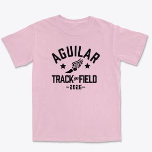 Aguilar Elementary School Track and Field Premium Heavyweight T-shirt