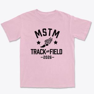 Martensdale-st. Mary's School Track and Field Premium Heavyweight T-shirt