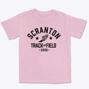 Scranton Attendance Center Track and Field Premium Heavyweight T-shirt