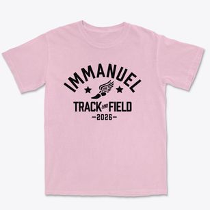 Immanuel Christian School Track and Field Premium Heavyweight T-shirt