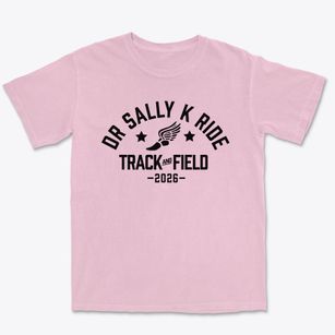 Dr Sally K Ride Elementary School Track and Field Premium Heavyweight T-shirt