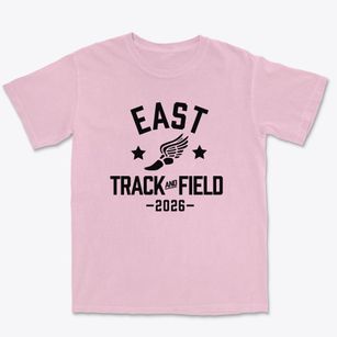 East School Alternative School Track and Field Premium Heavyweight T-shirt