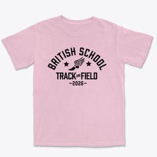 The British School Of Boston Track and Field Premium Heavyweight T-shirt