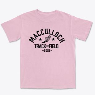 Macculloch Elementary School Track and Field Premium Heavyweight T-shirt
