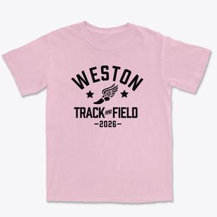 Weston Prep Academy Track and Field Premium Heavyweight T-shirt