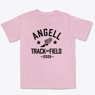 Angell Elementary School Track and Field Premium Heavyweight T-shirt