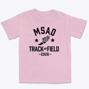Minnesota State Academy For The Deaf Track and Field Premium Heavyweight T-shirt
