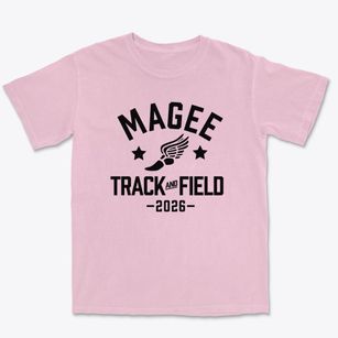 Magee High School Track and Field Premium Heavyweight T-shirt