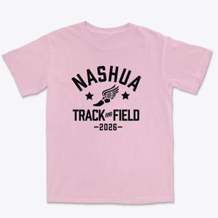 Nashua Catholic Junior High School Track and Field Premium Heavyweight T-shirt