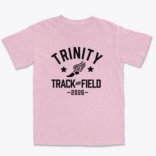 Trinity High School Track and Field Premium Heavyweight T-shirt