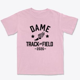 Dame School Track and Field Premium Heavyweight T-shirt