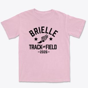 Brielle Elementary School Track and Field Premium Heavyweight T-shirt