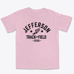 Jefferson Elementary School Track and Field Premium Heavyweight T-shirt