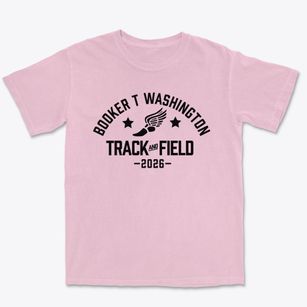 Booker T Washington School Track and Field Premium Heavyweight T-shirt