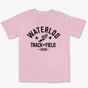 Waterloo High School Track and Field Premium Heavyweight T-shirt