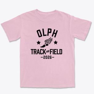 Our Lady Of Perpetual Help Parish Track and Field Premium Heavyweight T-shirt