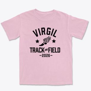 Virgil Elementary School Track and Field Premium Heavyweight T-shirt