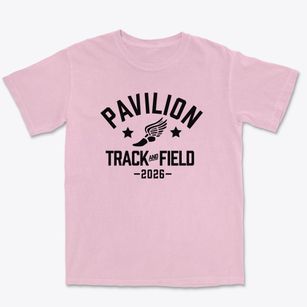 Pavilion Baptist School Track and Field Premium Heavyweight T-shirt