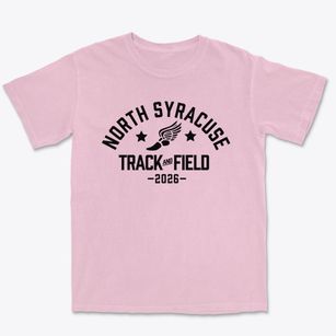 North Syracuse Junior High School Track and Field Premium Heavyweight T-shirt