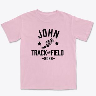 John Quincy Adams School Track and Field Premium Heavyweight T-shirt