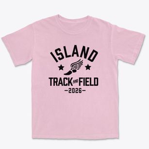 Island Trees Stokes Elementary School Track and Field Premium Heavyweight T-shirt