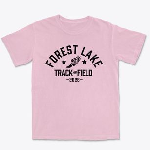 Forest Lake Elementary School Track and Field Premium Heavyweight T-shirt