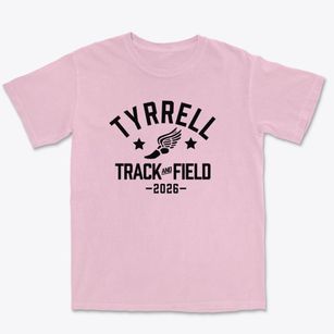 Tyrrell Elementary School Track and Field Premium Heavyweight T-shirt