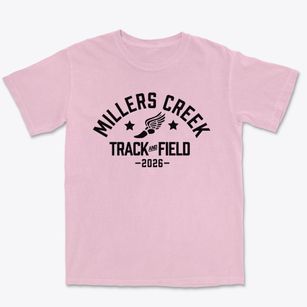 Millers Creek Christian School Track and Field Premium Heavyweight T-shirt