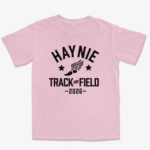 Haynie School Track and Field Premium Heavyweight T-shirt