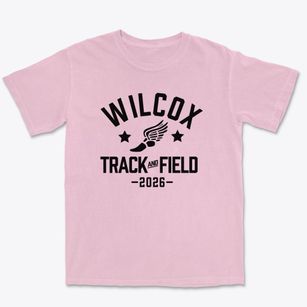 Wilcox High School Track and Field Premium Heavyweight T-shirt