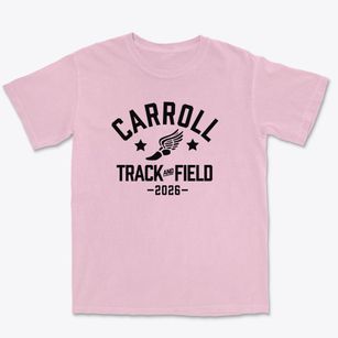 Carroll Middle School Track and Field Premium Heavyweight T-shirt