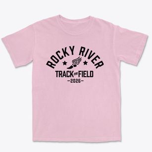 Rocky River Elementary School Track and Field Premium Heavyweight T-shirt