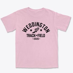 Weddington Hills Elementary School Track and Field Premium Heavyweight T-shirt